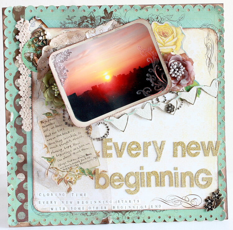 Every new beginning