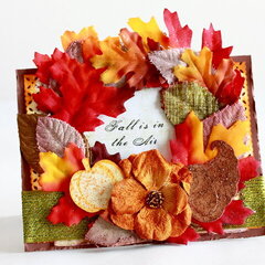 Fall is in the air (Thanksgiving Day) card