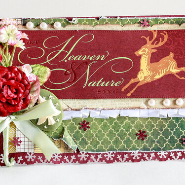 Heaven and Nature Sing Christmas card