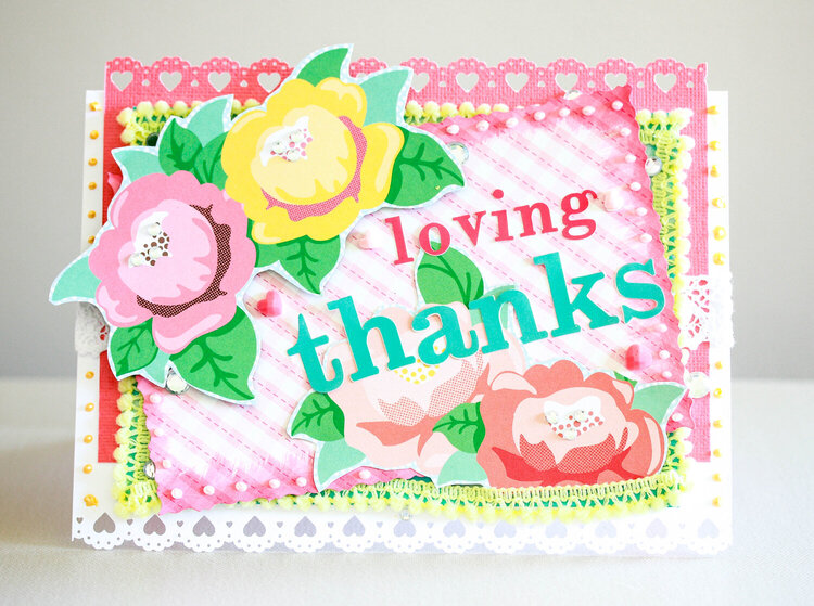 Loving Thanks card