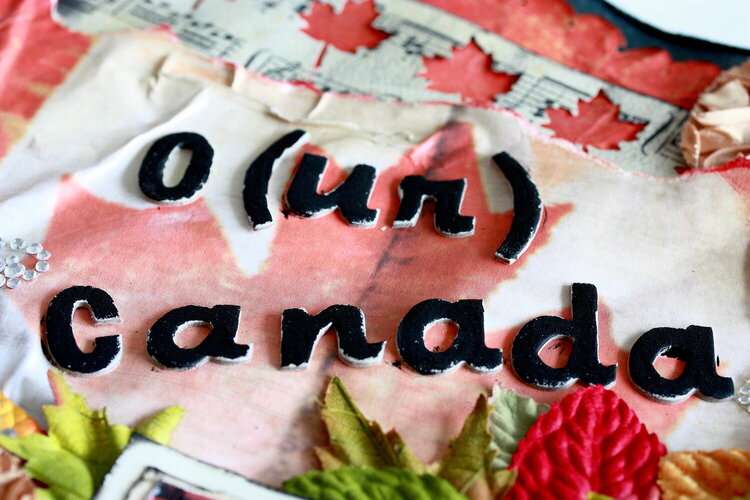 O(ur) Canada maple leaf layered layout