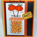 Candy Corn Jar