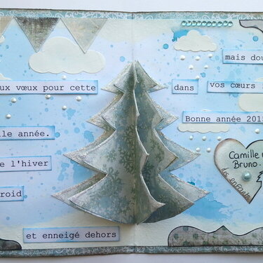 Winter card, inside