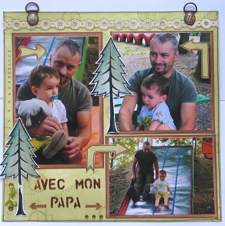 avec mon papa