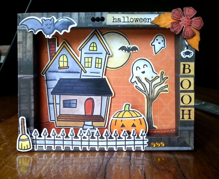 Halloween frame