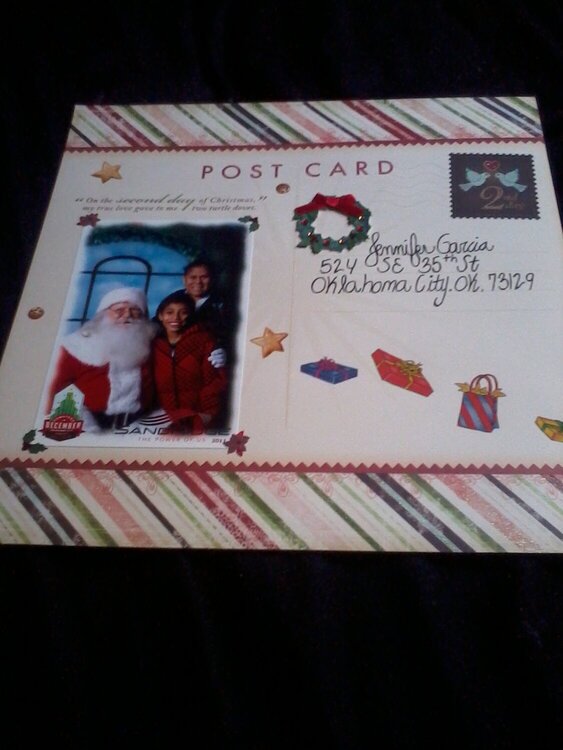 December&#039;s Post Card 2011