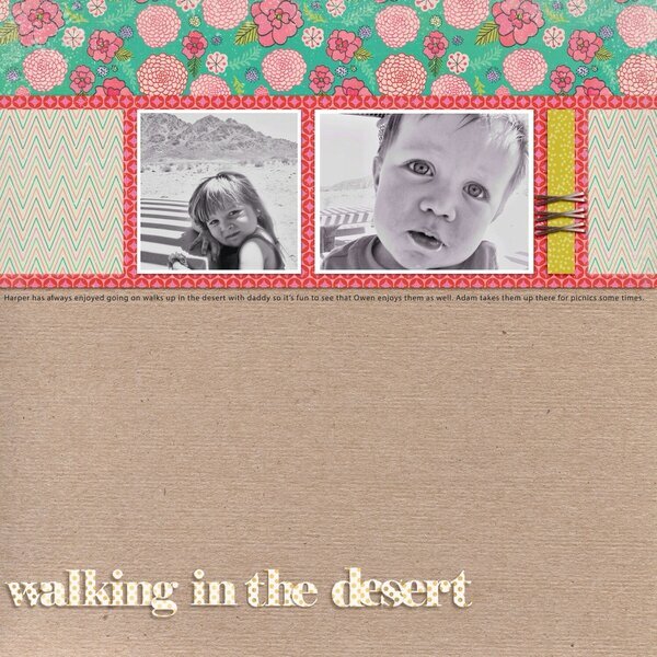 Walking in the Desert