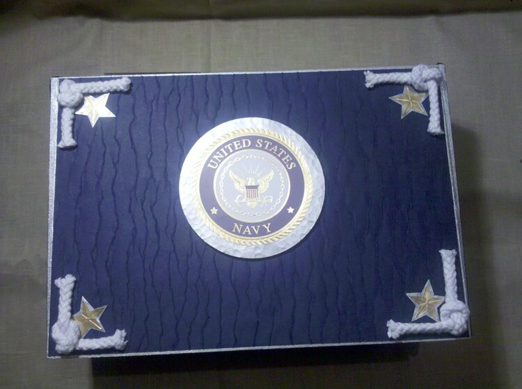 Navy Altered Cigar Box