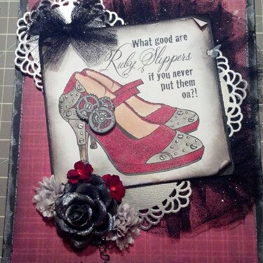 Ruby Slippers Card