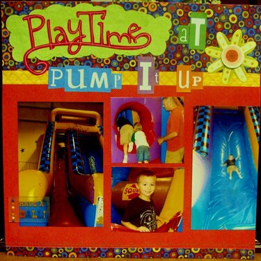 Playtime at Pump It Up pg 1