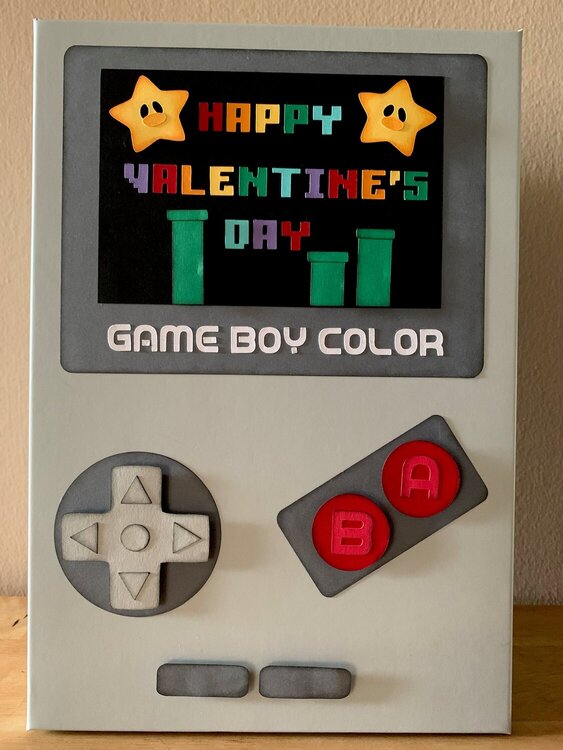 Game boy Valentine box 2024