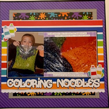 Coloring Noodles