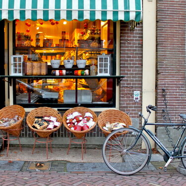 Dutch shop-window