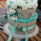 Birthday cake for a friend....Altered Box & Spool