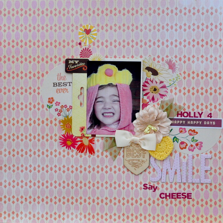 &#039;Smile&#039; - Say Cheese - MCS Main Kit Jan 2015