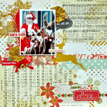 (Mixed Media) Santa Claus *MCS LE Kit Dec 2013*