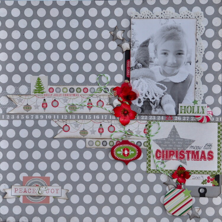 Holly&#039;s little Christmas  *MCS Dec Main Kit 2013*