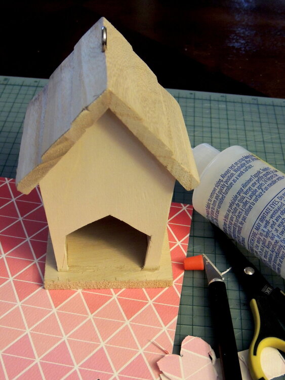 Making a Birdhouse ~ Cottage