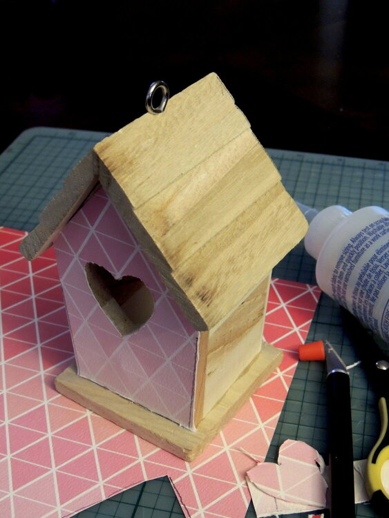 Making a Birdhouse ~ Cottage