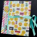BFF Mini Album/Simple Stories "emoji love' col