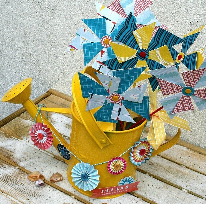 Pinwheel display - American Crafts
