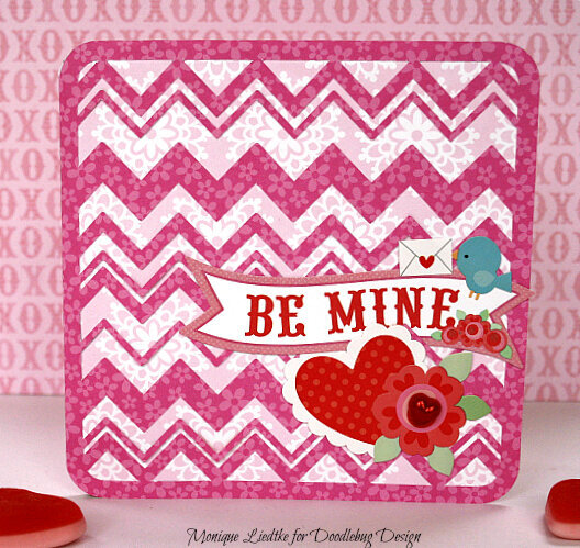 Valentine&#039;s card - Doodlebug