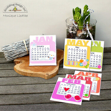 Doodlebug 2017 Desk Calendar