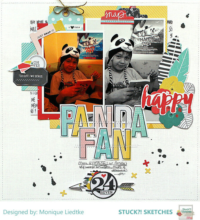 Panda Fan - Fancy Pants