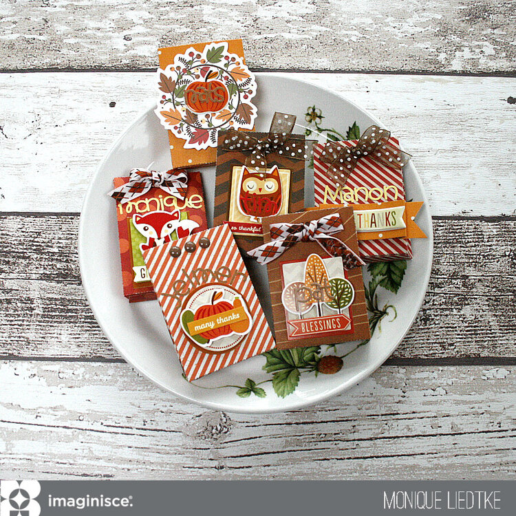 Thanksgiving Gift Bags - Imaginisce