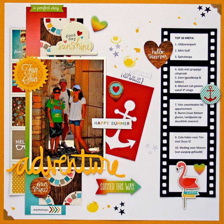 Adventure Simple Stories Project Idea Scrapbook
