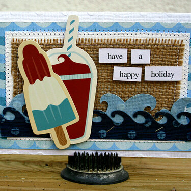 Have a happy holiday card - Imaginisce/Core&#039;dinations