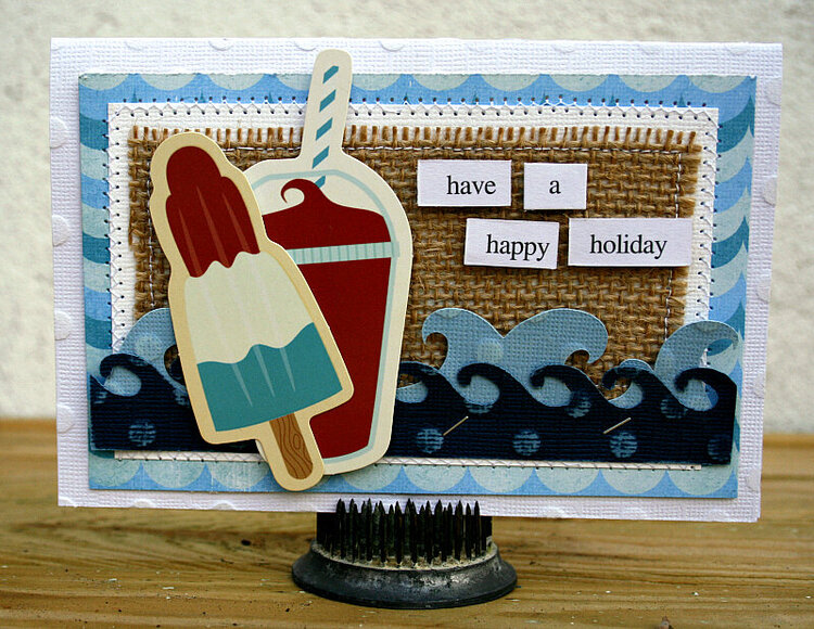 Have a happy holiday card - Imaginisce/Core&#039;dinations
