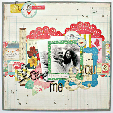 Love You &amp; Me - Crate Paper