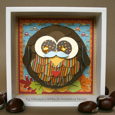 Owl Shadow Box - Doodlebug