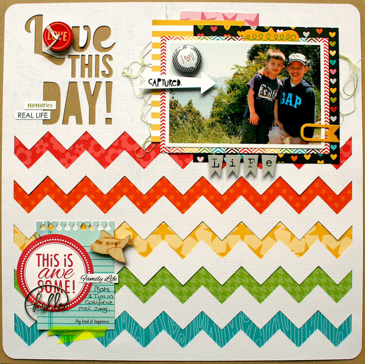 Love this day - Doodlebug Design and Bella Blvd