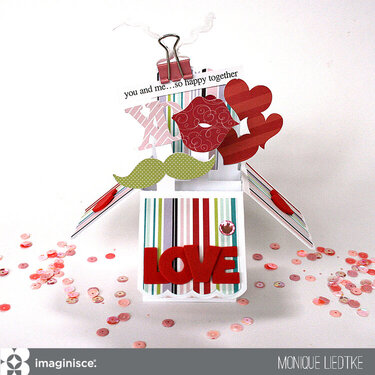 LOVE Box Card - Imaginisce