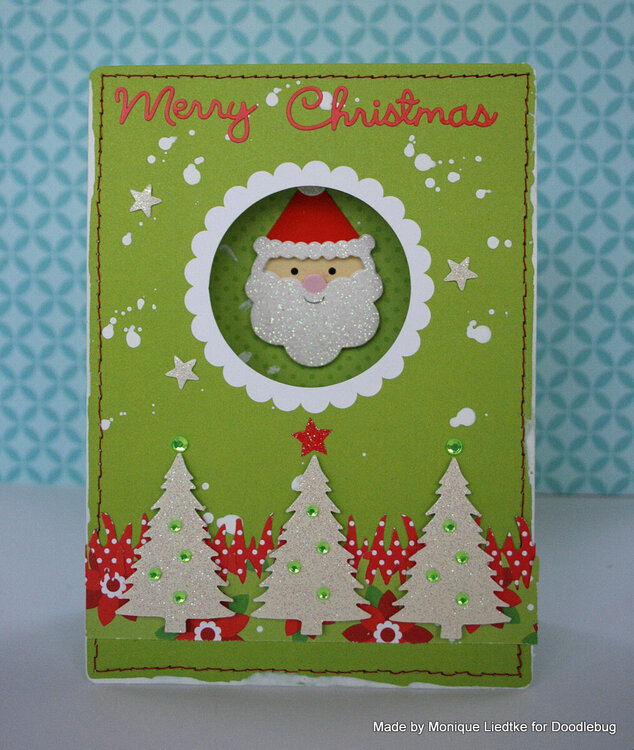 Merry Christmas - Doodlebug card