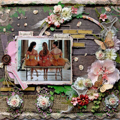 Be Inspired **SCRAPS OF ELEGANCE** July Kit-Home Sweet Home