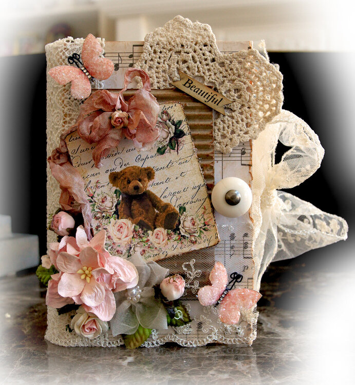 Beautiful~Altered Book Box *Tresors De Luxe Etsy*