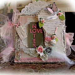 Beautiful Love Mini Album **SCRAPS OF ELEGANCE** February Kit -Love Song