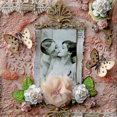 Body & Soul 8 x10 Canvas **SCRAPS OF ELEGANCE** October Kit-Dreams of You