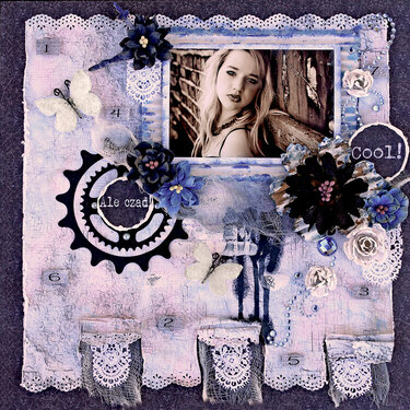 COOL  **SCRAPS OF ELEGANCE** January Kit-A Dream Within A Dream