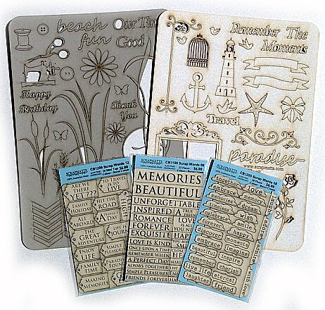 Blog Giveaway!! Scrapmatts Australian Chipboard