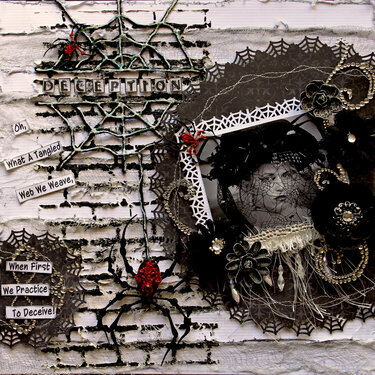 Deception **SCRAPS OF DARKNESS** October Kit-All Hallows&#039; Eve