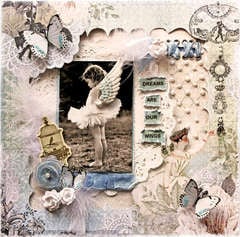 Dreams Are Our Wings **SCRAPS OF ELEGANCE** May Kit- Swan Song