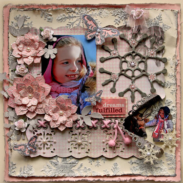 Dreams Fulfilled *For Sue Feher* **SCRAPS OF DARKNESS** December Kit- Winter&#039;s Eve