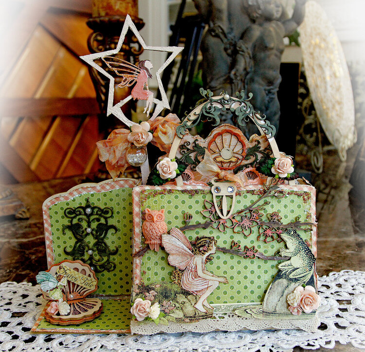 Graphic 45 Enchanted Fairy Altered Purse *Reneabouquets*
