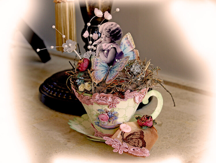 Fairy Tea Cup 2 **Tresors De Luxe Etsy**