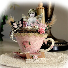 Fairy Tea Cup **SCRAPS OF ELEGANCE** May Kit-Yesterdays