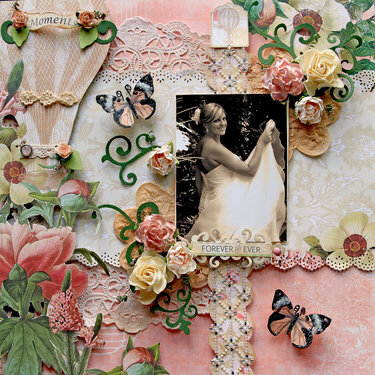 Forever &amp; Ever **SCRAPS OF ELEGANCE** October Kit-Dreams of You